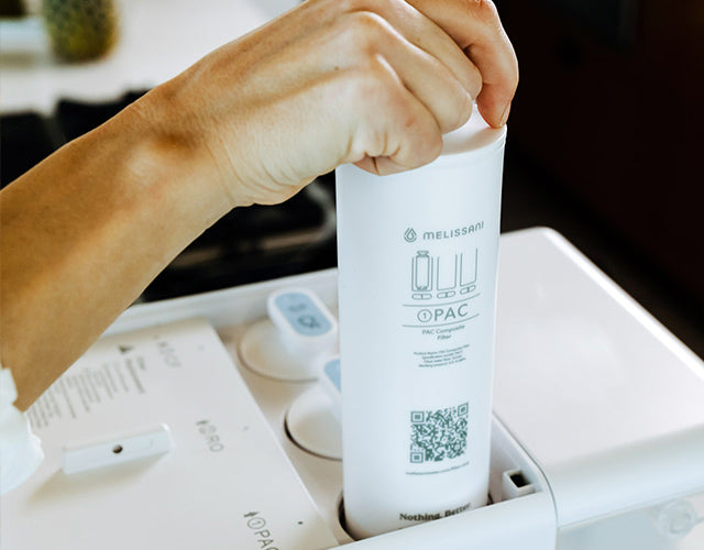 Melissani M1 countertop reverse osmosis system