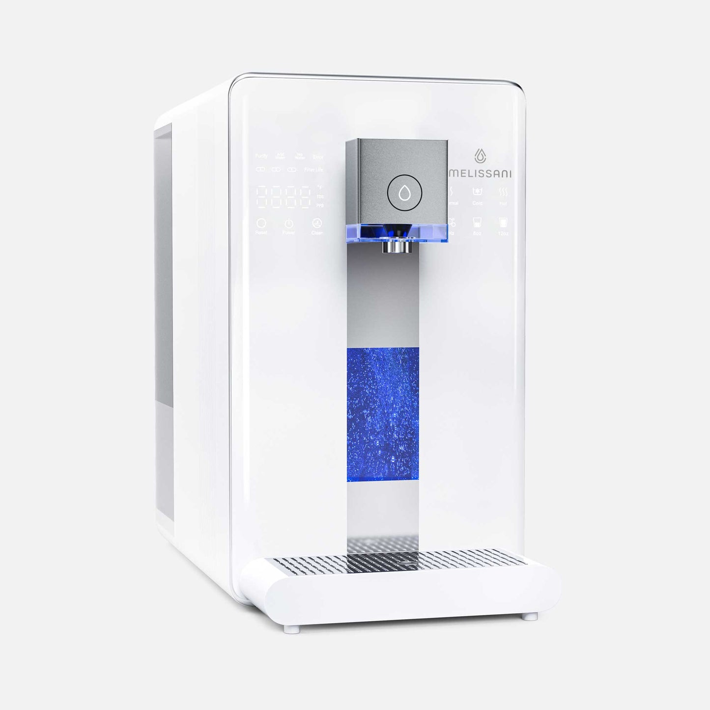 M1 Reverse Osmosis Countertop Water Purifier - 5-Stage RO Filtration, Remove Lead and Other Chemicals, Hot & Cool Purified Tap Water, Portable